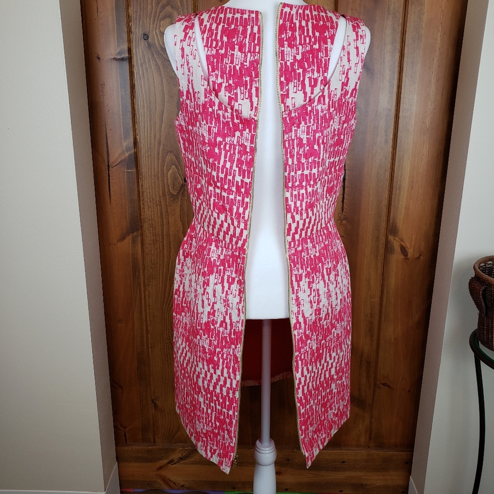 Just...Taylor Pink Back Cutout & Zipper Dress, 8 - Picture 6 of 11